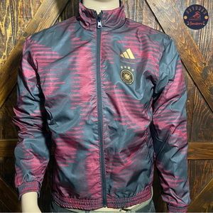 Adidas Germany Anthem Reversable Jacket Small